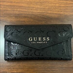 Guess Black Embossed Wallet